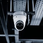 A white cctv
